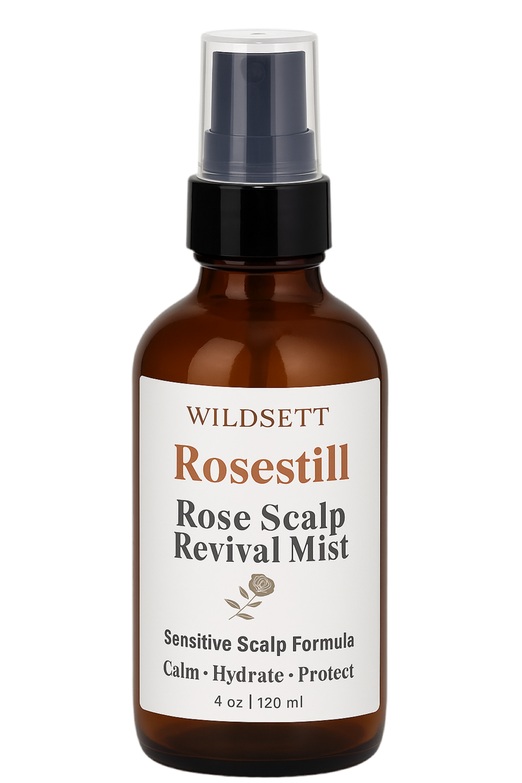Rosestill gently restores harmony to sensitive, dry, or easily irritated scalps. This alcohol-free formula blends organic rose hydrosol, aloe vera, and colloidal oat extract to relieve redness, itching, and discomfort—without any essential oils or synthetic irritants.