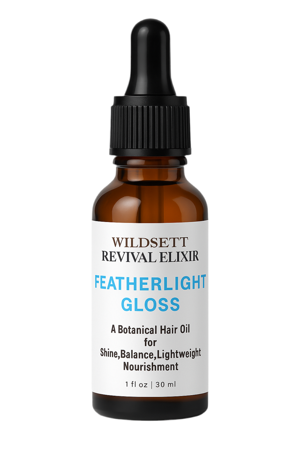 Botanical & Lightweight Hair Oil for Shine, Balance, Nourishment for Fine Hair