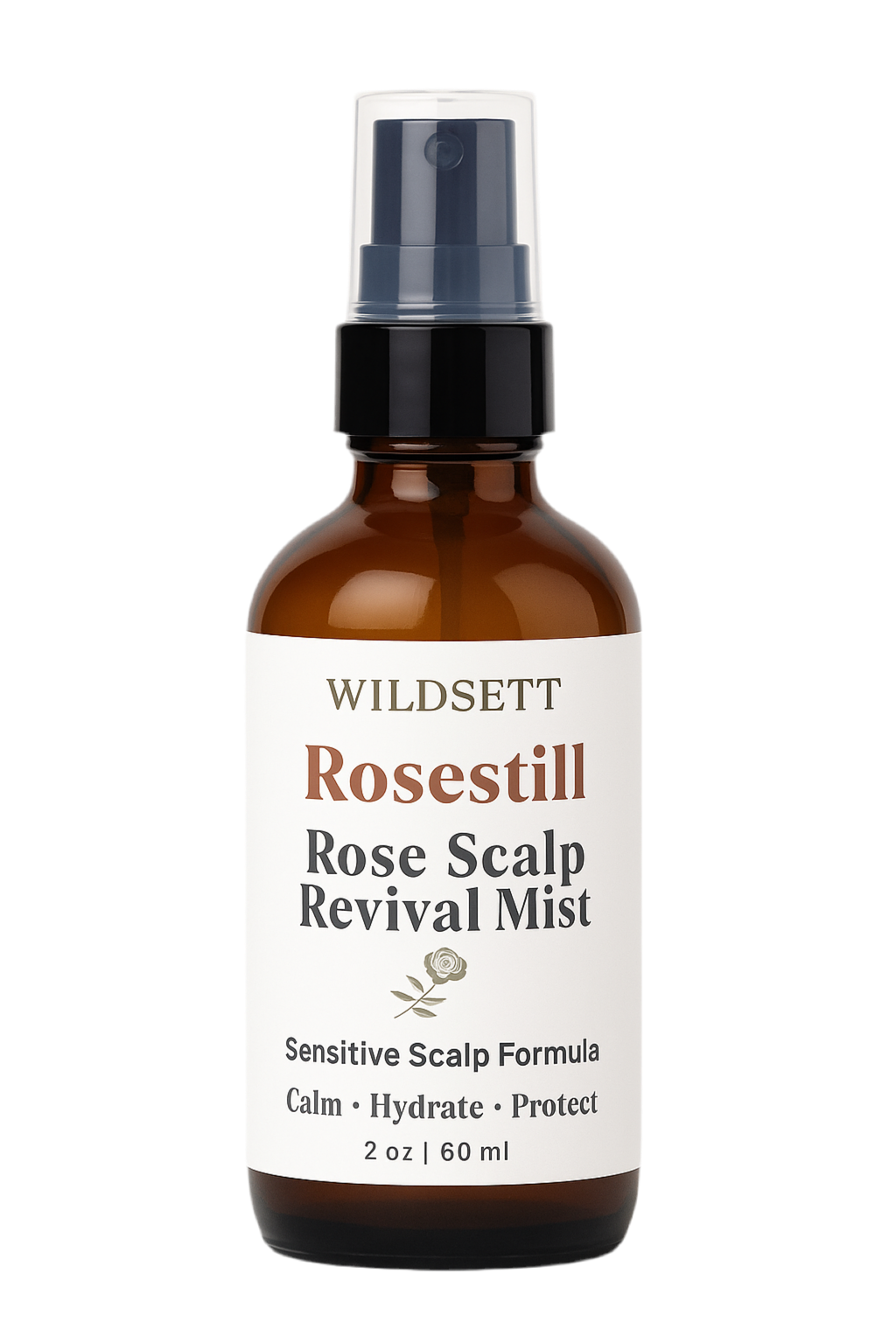 Rosestill – Sensitive Scalp | Hair Revival Botanical Mist with Rose Hydrosol
