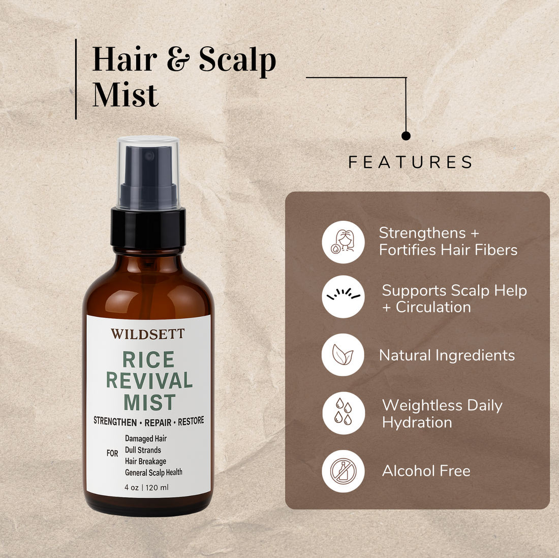 Rice Revival Hair and Scalp Mist