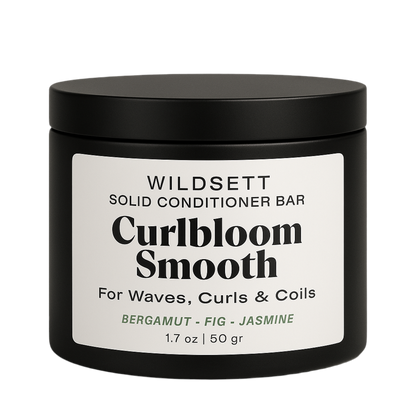 Curlbloom Smooth is formulated with jojoba oil, babassu, and plant-based BTMS to hydrate, soften, and bring out your natural curl pattern. Panthenol and oat protein enhance strength and bounce, while a subtle botanical scent makes every wash a sensory ritual.