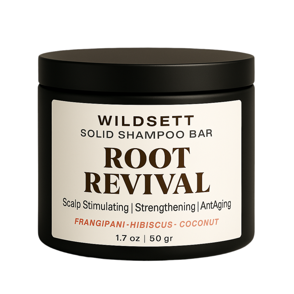 The infusion of rosemary hydrosol, quinoa protein, and panthenol (B5) supports healthy circulation, strengthens strands, and smooths without weight. A soft lather meets herbal strength in this zero-waste essential for anyone experiencing scalp fatigue or hormonal stress.