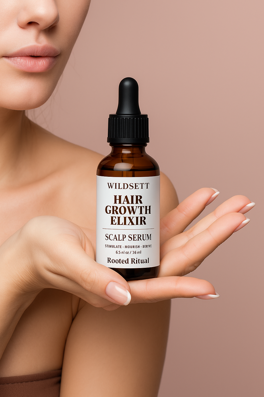 This lightweight, non-greasy elixir is a concentrated scalp treatment designed to awaken dormant follicles and restore harmony to the scalp. Infused with potent botanicals like rosemary CO₂, pumpkin seed oil, and gotu kola, it delivers essential nutrients directly to the root, helping stimulate growth, reduce shedding, and soothe scalp tension.