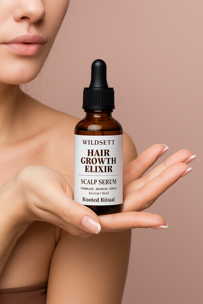 This lightweight, non-greasy elixir is a concentrated scalp treatment designed to awaken dormant follicles and restore harmony to the scalp. Infused with potent botanicals like rosemary CO₂, pumpkin seed oil, and gotu kola, it delivers essential nutrients directly to the root, helping stimulate growth, reduce shedding, and soothe scalp tension.