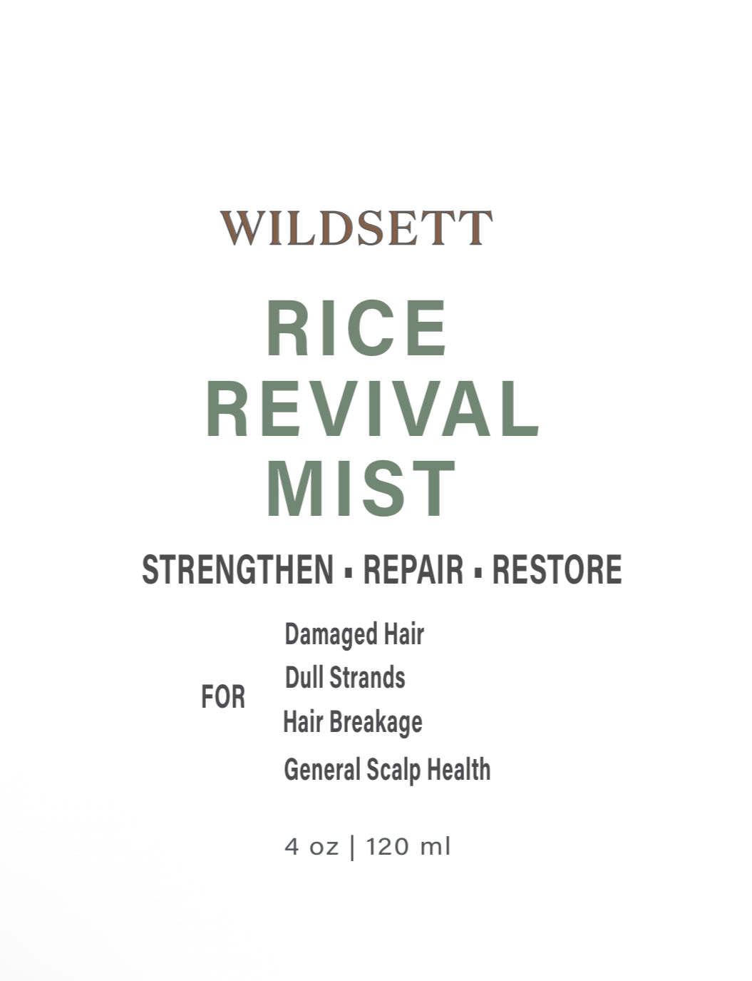 Rice Revival Mist strengthens delicate, damaged, or thinning hair with the power of fermented rice water, quinoa protein, and provitamin B5—reducing breakage and encouraging thicker, healthier-looking strands. This alcohol-free formula blends soothing aloe and moisture-locking glycerin to restore softness without heaviness or buildup.