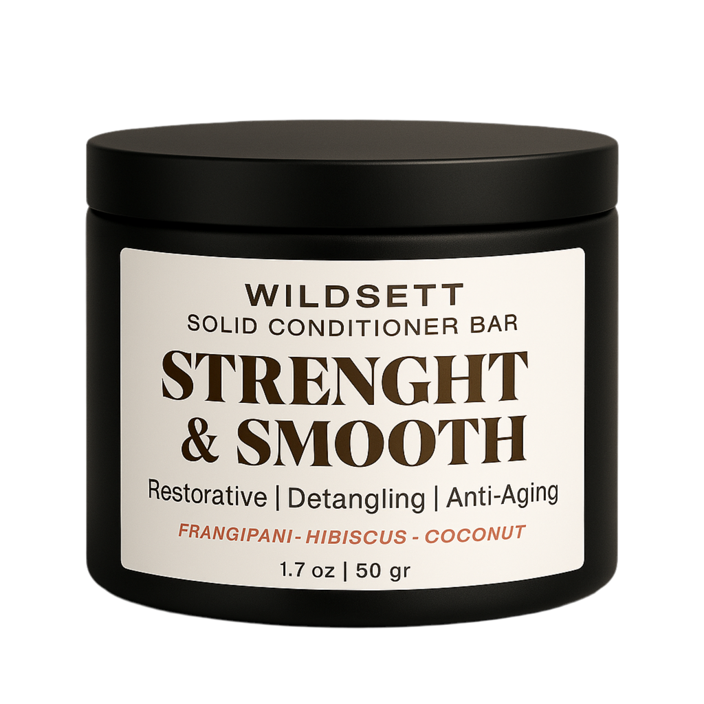 Crafted for fine, thinning, or fragile hair, this botanical conditioner infuses strands with baobab protein for elasticity, pumpkin seed oil for shine and strength, and aloe for lightweight hydration. Designed to detangle, seal split ends, and smooth frizz—without weighing hair down.