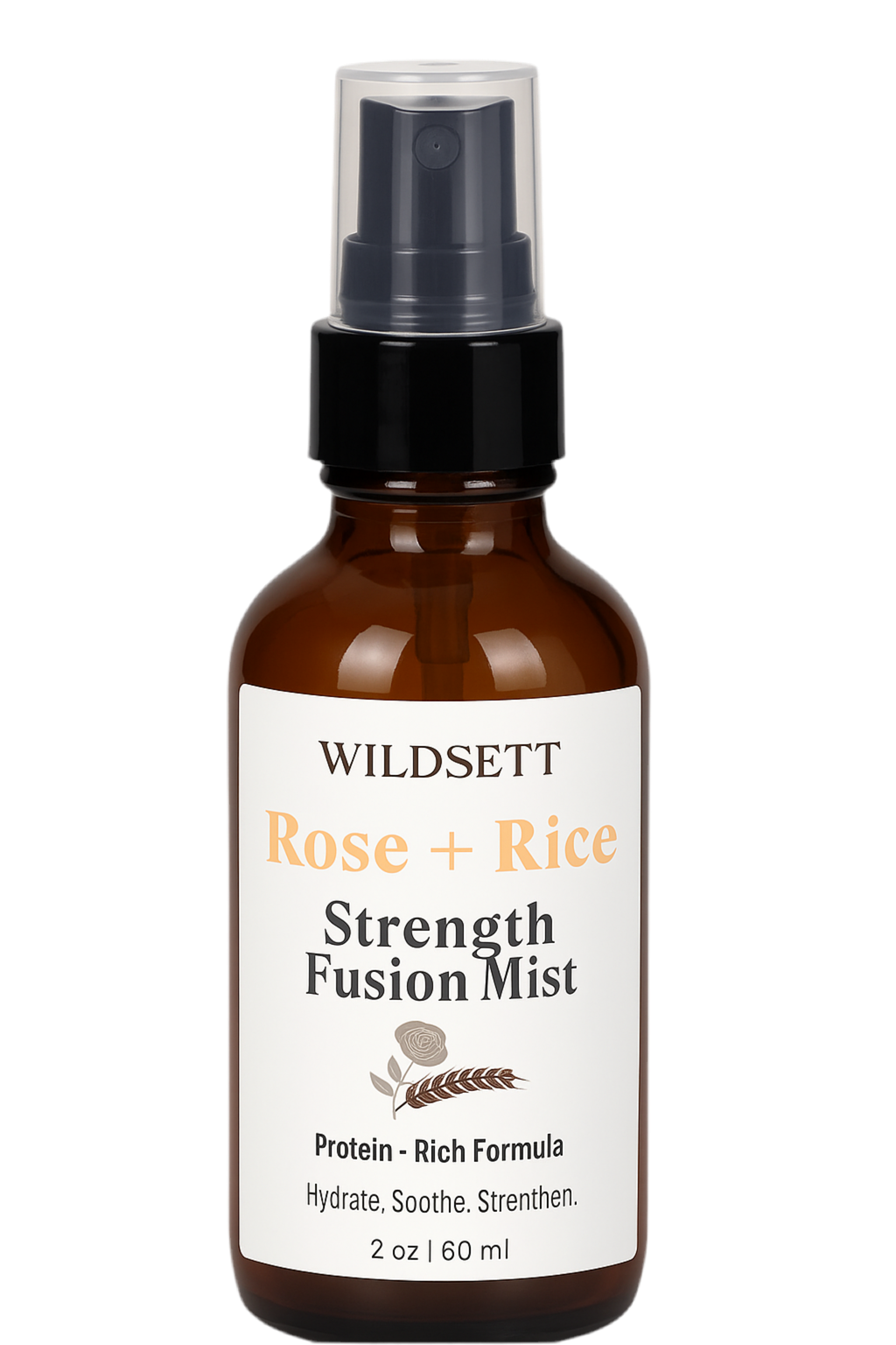 Rose Rice Strength delivers essential plant-based proteins and scalp-balancing botanicals in a weightless veil—designed to restore resilience, enhance shine, and awaken the senses.

Perfect for weak, thinning, or stressed-out hair, this daily ritual supports scalp vitality and hair health across all textures and types.