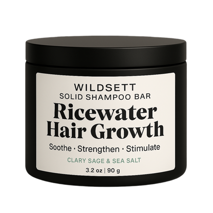 Clary Sage &amp; Sea Salt

SOOTHE | STRENGTHEN | STIMULATE

Rooted in ancient beauty rituals, this solid shampoo bar blends the time-honored power of fermented rice and nourishing botanicals to awaken your scalp and support healthy, fuller-looking hair.