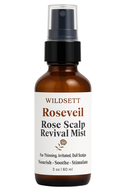 Roseveil Mist – Rose Scalp | Hair Revival Mist for Daily Use