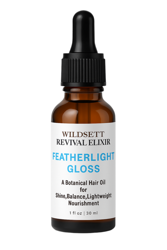 Botanical & Lightweight Hair Oil for Shine, Balance, Nourishment for Fine Hair