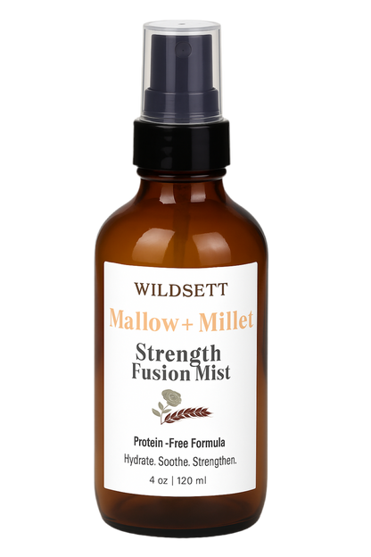 A daily revival mist infused with fermented rice water, organic rose hydrosol, and marshmallow root to hydrate, soothe, and refresh without disrupting your curl pattern. This lightweight, protein-free formula is perfect for sensitive scalps and texture-loving routines.

Use it to mist, soften, reset — and reconnect.