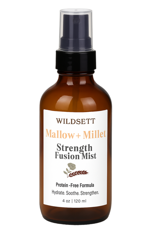 A daily revival mist infused with fermented rice water, organic rose hydrosol, and marshmallow root to hydrate, soothe, and refresh without disrupting your curl pattern. This lightweight, protein-free formula is perfect for sensitive scalps and texture-loving routines.

Use it to mist, soften, reset — and reconnect.