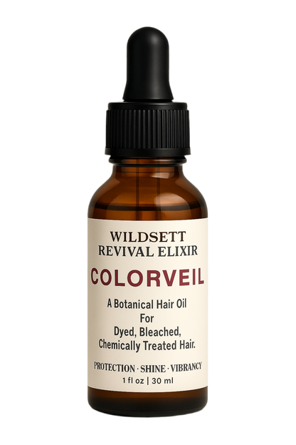 A botanical hair oil for protection, shine, and vibrancy

A gentle, reparative oil designed to restore strength, moisture, and radiance to color-treated, bleached, or chemically processed hair. Rich in protective antioxidants and omega-rich oils, this lightweight blend helps seal in color, smooth the cuticle, and reduce breakage—without buildup.
