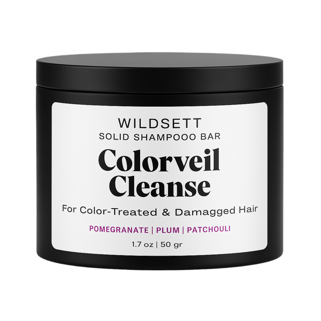 Colorveil Cleanse – Botanical Solid Shampoo Bar for Color-Treated Hair