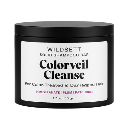 Colorveil Cleanse – Botanical Solid Shampoo Bar for Color-Treated Hair