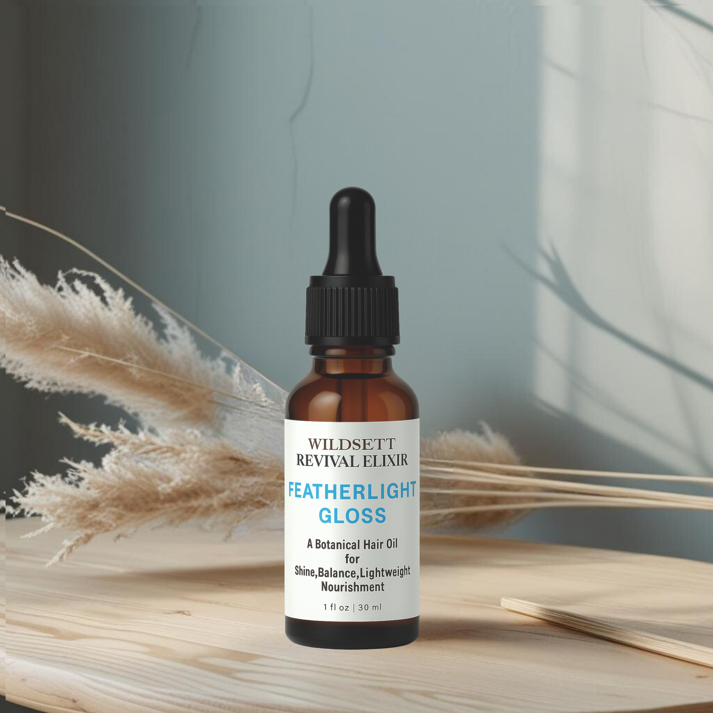 Botanical & Lightweight Hair Oil for Shine, Balance, Nourishment for Fine Hair