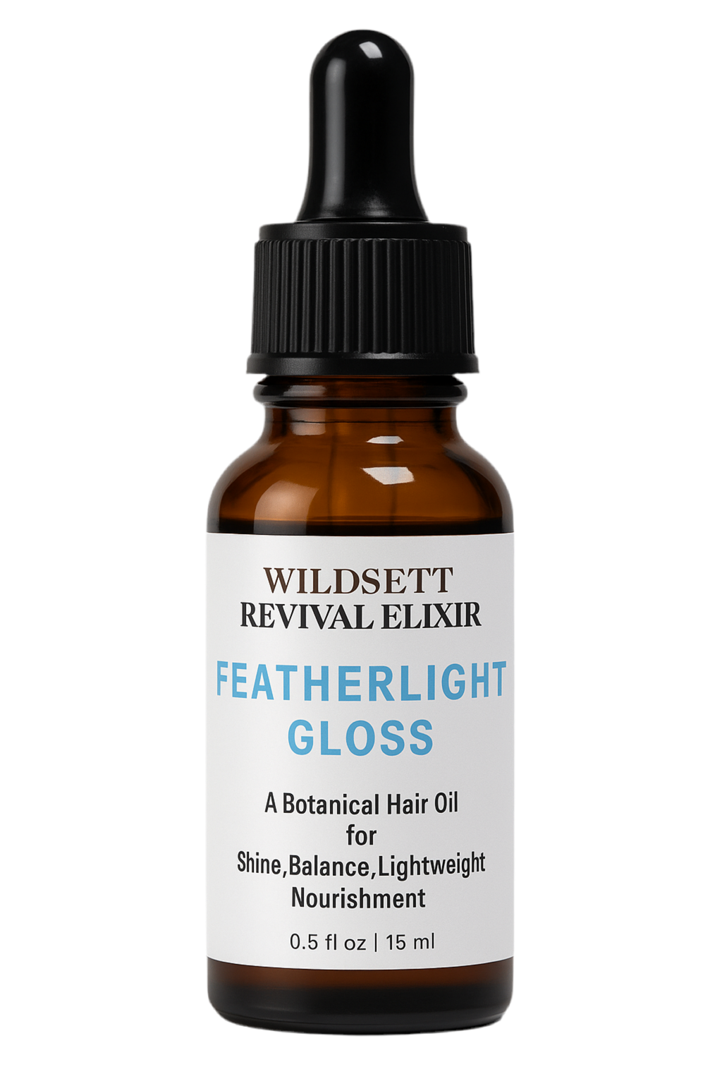 Botanical & Lightweight Hair Oil for Shine, Balance, Nourishment for Fine Hair