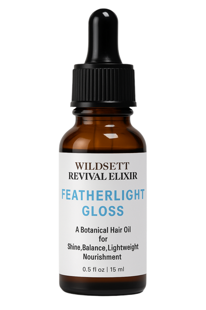 Botanical & Lightweight Hair Oil for Shine, Balance, Nourishment for Fine Hair