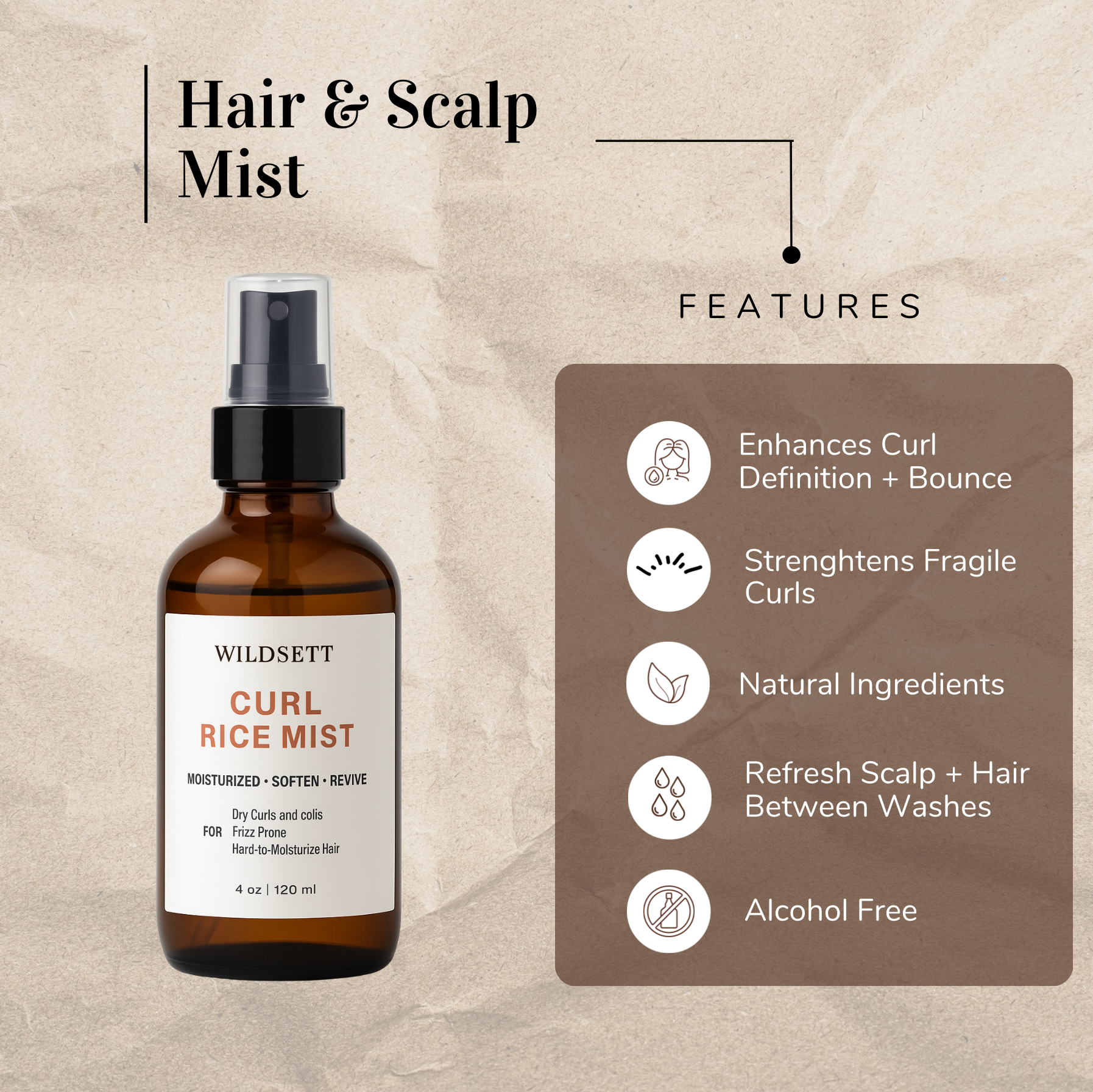 Adds slip and ease for detangling and styling
Supports moisture retention and curl definition
Alcohol-free, protein-light, and safe for delicate curls
Ideal for dry, curly, or hard-to-moisturize hair