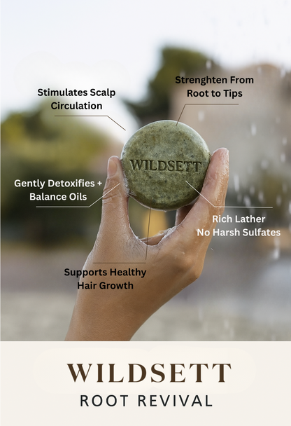 The infusion of rosemary hydrosol, quinoa protein, and panthenol (B5) supports healthy circulation, strengthens strands, and smooths without weight. A soft lather meets herbal strength in this zero-waste essential for anyone experiencing scalp fatigue or hormonal stress.